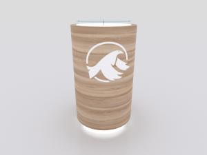 MODAE-1583 Round Pedestal